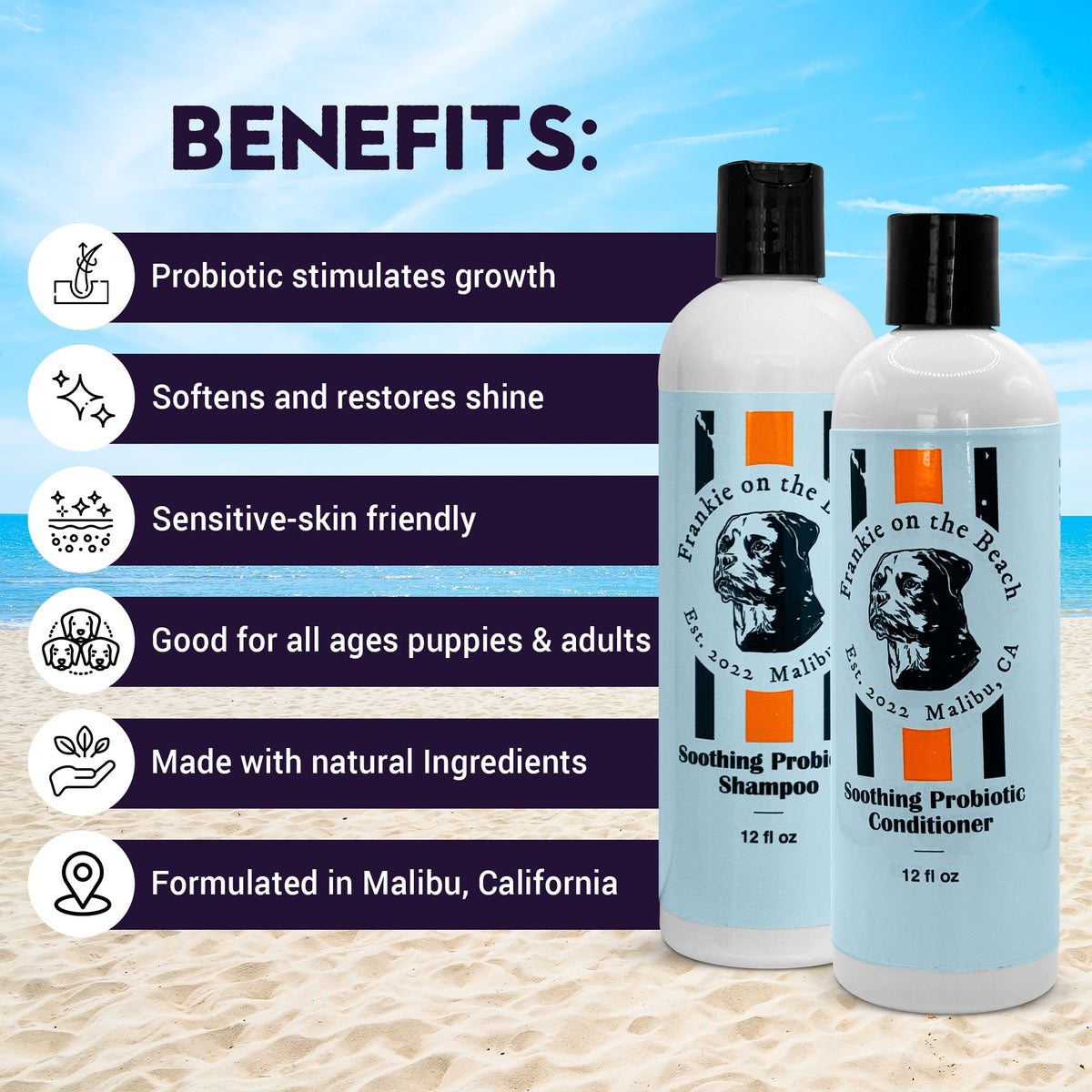 The Dynamic Duo - SAVE 20%! - Frankie on the Beach